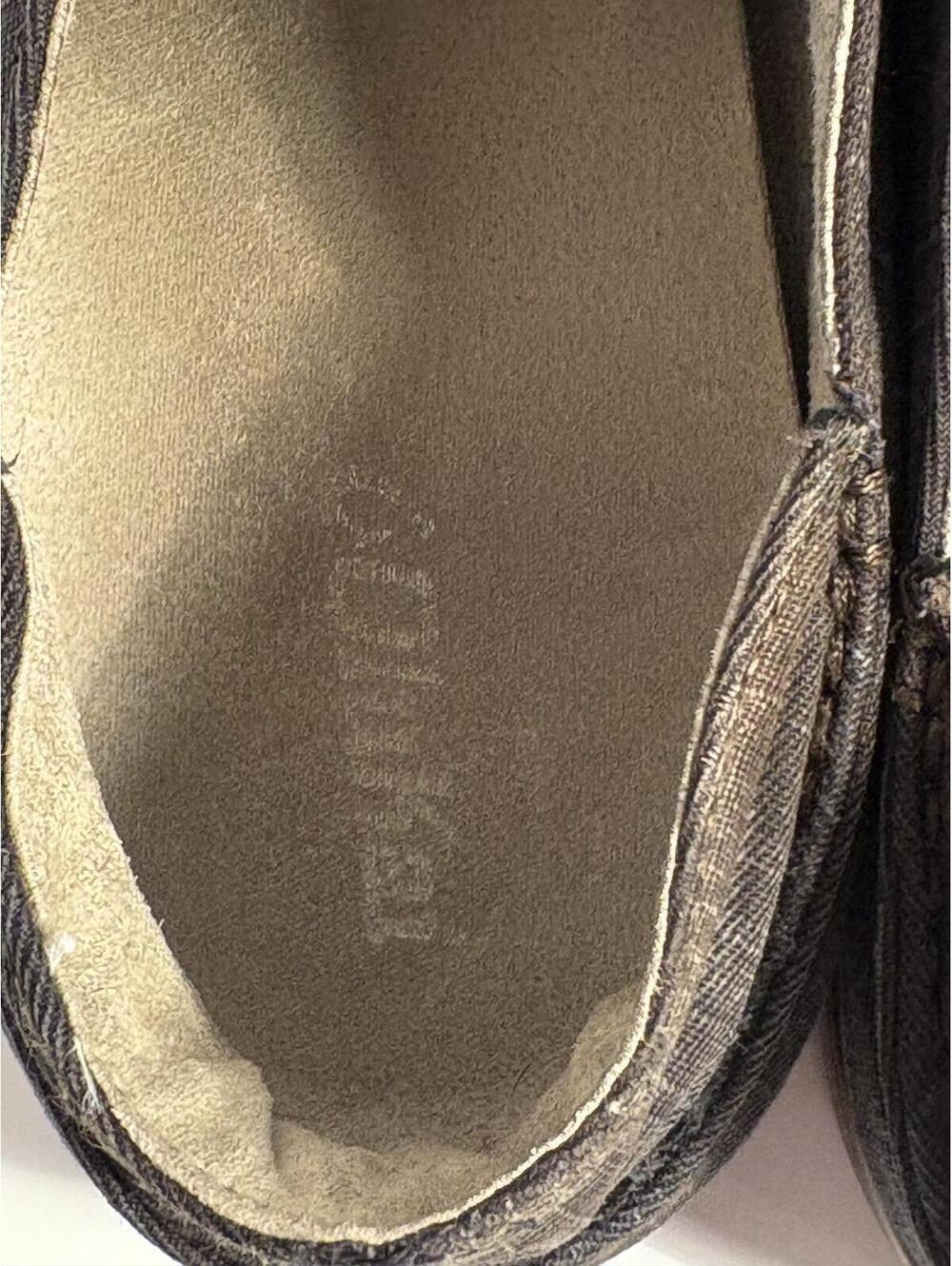 OluKai Classic Canvas Slip-On Shoes Brown Mens 13 - Picture 4 of 9